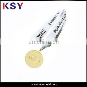 fashion 18k gold medal for sport