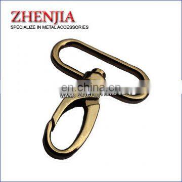 zinc alloy Die cast swivel snap hook for handbags