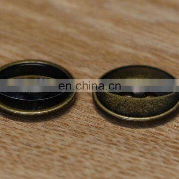 2 hole custom easy metal button for garment accessories