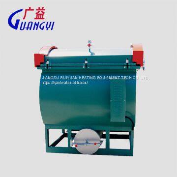 vacuum calcination furnace for clean polymer from spinning nozzle