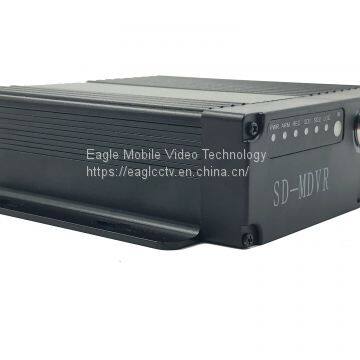 4 CH MINI 720P AHD Single SD Card Mobile DVR With 3G 4G GPS WIFI photo-4