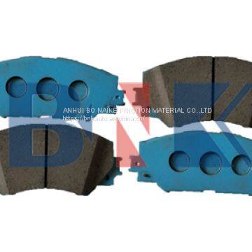 Japanese brake pad04465-12630 for car