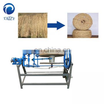 Simple structure Semi Auto Rice Straw Rope Making Machine