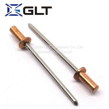 Copper Pop Domed Head Sealed Type Blind Rivets photo-2