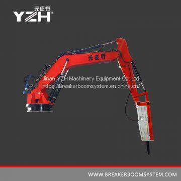 Pedestal Rockbreaker Boom System For Gyratory Crusher