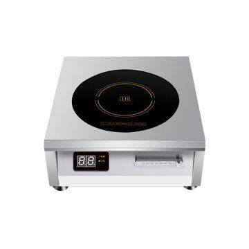 Commercial High Power Induction Cooker 6000W Flat Soup Stove photo-4