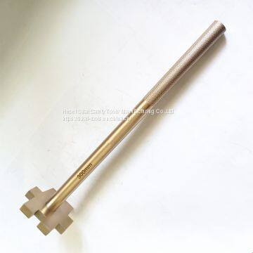 Non Spark Tools Aluminum Bronze Alloy 300mm Bung Wrench