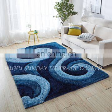 High Quality Fashionable Polyester 3D Shaggy Rug New Design photo-2