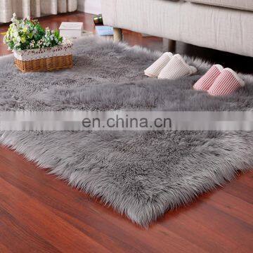 artificial sheepskin fur rug faux fur carpet