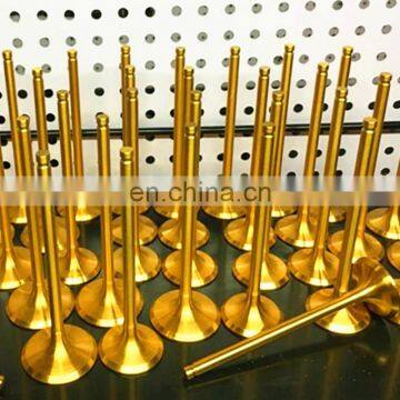 Heat Treatment Black Nitrided Engine Valve For Toyota 2TC/ 3TC Intake Valve 44x8x110mm Japanese Motor TC4 Titanium Retainer photo-5