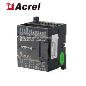 Acrel 300286.SZ ARTU-KJ8 DIN Rail Multi-circuit Remote Control Signal Collect DeviceAcrel 300286.SZ Multi-circuit IOT Used Remote Terminal Unit ARTU-KJ8 With Modbus Rtu photo-2