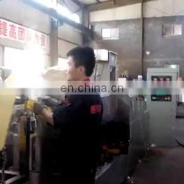 China Full Automatic Double Screw Extruder Frying Onion Food Puffed Snacks Bugles Making Machines