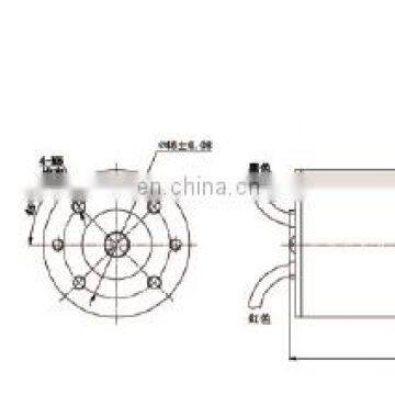 24V 200W Chinese Factory High Quality Hydraulic Mini DC Motor N2463 photo-4