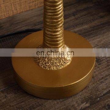 European Style Coconut Palm Shape Vintage Gold Monkey Table Lamps for Hotel Home Decor photo-7