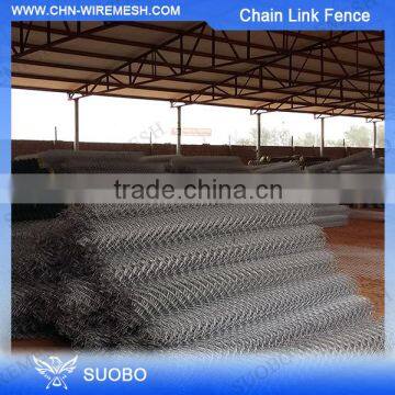 Safety Chain Link Temporary Fence/Pvc Caoted Stainless Steel Chain Link Fence