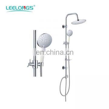 Wall Mounted Rainfall Shower Head Set Bathroom Plumbing System