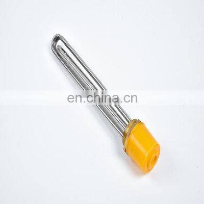 Flat Water Tank Electrical Flange Heating Tube for Liquid Tank Heat Pipe Solar Heating Panels