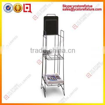 Fashion New Design Useful Metal Magazine Newspaper Rack photo-2