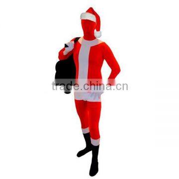 Unisex Full Body Lycra Santa Claus Suit HNF013