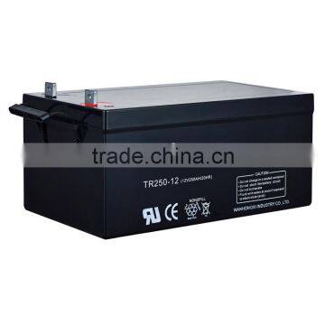 high quality Ups Batteries 12v 200AH AGM Deep cycle Gel type Battery Manufacturer