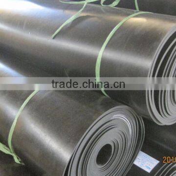 black rubber sheet