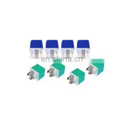 India Best Qulaity Spare parts blue and sea green one set with 4 units of Relays