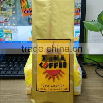 Side Gusset Plastic Lamination Coffee Pouch