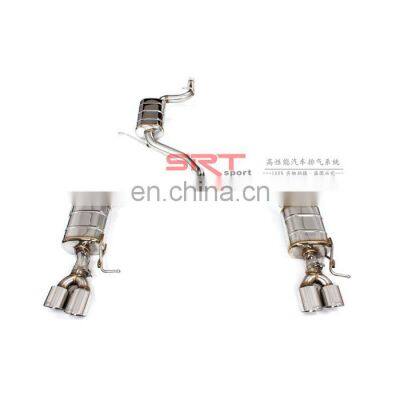 4 Exhaust Tips for Volkswagen VW Magotan Pipe Catback With Quad Double Tip photo-4