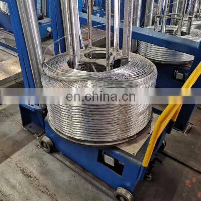 Hot Dipped Galvanized Iron Wire Strand1.2mm 1.63mm Electric Coated Galvanized Wire