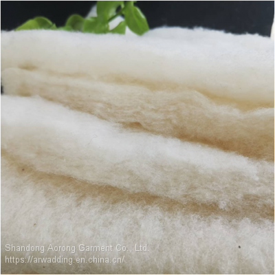 100% wool wadding sheep wool fiber padding