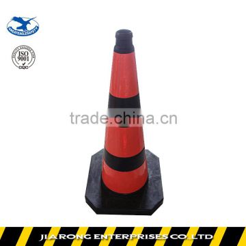 High quality height 75cm Soft Flexible Rubber plastic traffic cone TC210