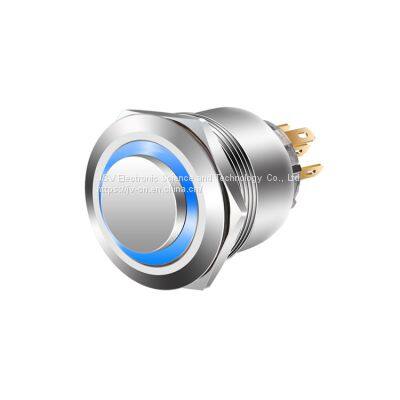 J&V Metal Push Button Switch 25MM