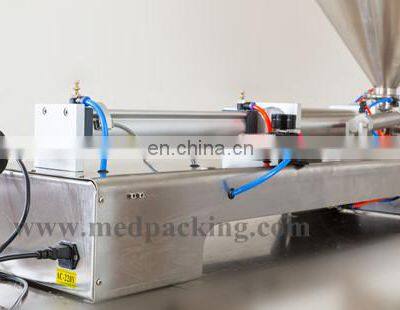 50-500ml Piston Customizable Viscous Hot Chocolate Small Juice Peanut Butter Filling Machine photo-5