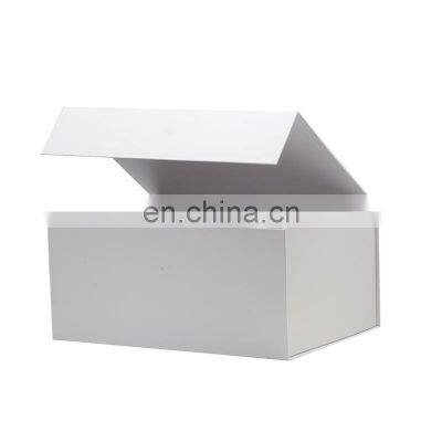 Wholesale Online Store Gift Shop Products Packaging Square White Folding Gift Boxes With Ribbon photo-5