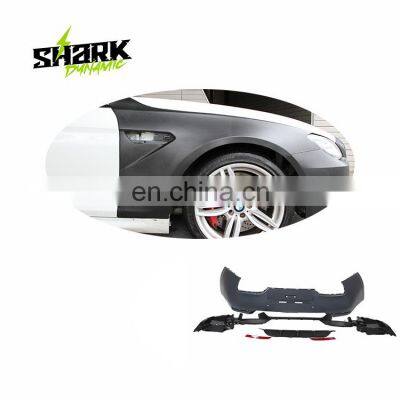 High quality suitable for BMW F12 upgrade to M6 body kit front bumper fender rear bumper and side skirt 2012+ body kit