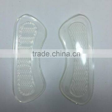 Anti Slip Silicone Gel Heel Insoles Cushions Pads Sticky Massage PU Gel Ladies Foot Gel Heel Insoles