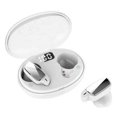 Transparent Gaming True Tws Noise Cancelling Earphones BT5.0 Wireless Earbues Cracked Charging Case Hearing Aids