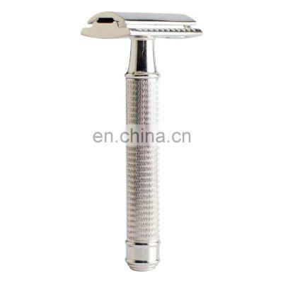 Hot Selling Private Label Body and Face Shave Rose Gold Double Edge Women Safety Shaving Razor photo-4