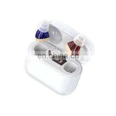 New Design Invisible Hearing Aids In Ear Digital Programmable Rechargeable High Quality Sound Amplifier With Digital Display