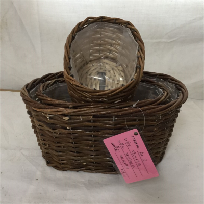 Hot Selling Customize Large Storage Round Wicker Basket photo-2