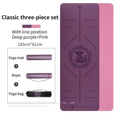 High Quality Eco Friendly TPE Waterproof Soft Tapete Tpe Yoga photo-4