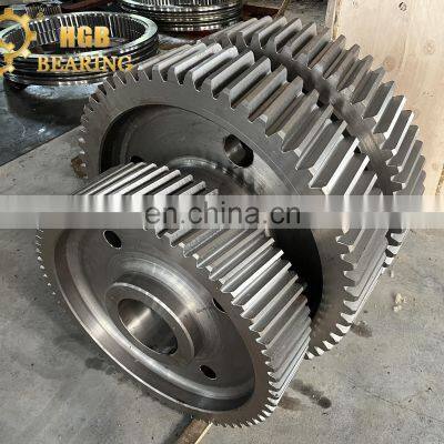 Large size girth gear high precision ring gear and pinion gear