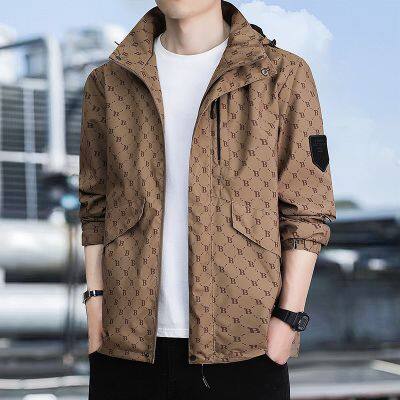 Stylish Colorful Casual Sports Windproof Waterproof Men's Long Sleeve Sunblock Yoga Jacket photo-4