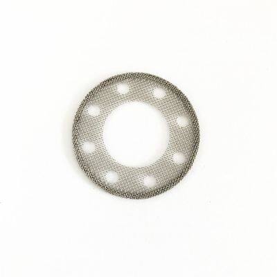 High Precision 304 Stainless Steel Woven Wire Mesh Screen Filter Disc For Filtration Industry