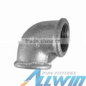 malleable iron bend/elbow with rib pipe fittings