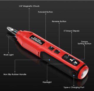 3.6V Cordless Electric Screwdriver @ Workiotools photo-2