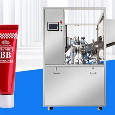 Automatic Mayonnaise Sauce Complete Juice Production Line Filling and Sealing Machine