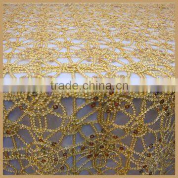 TL001A made-in china chemical lace cheap wedding table overlay