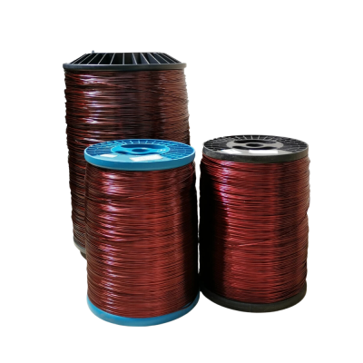 QZY/EIW Aluminum Enamelled Wire 0.20-3.50mm With Solid Polyester Imide Conductor Electrical Wires for Motor Transformer Coils photo-1