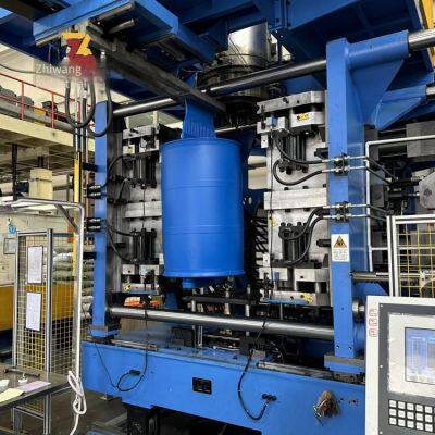 Gejiu 200l Diesel Packaging Blue Chemical Barrel, Thickened, Acid and Alkali Corrosion-resistant, Blue Lightproof Plastic Tank, Large Blue Barrel photo-3